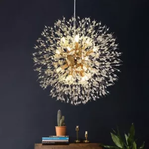 OKOOI Modern Dandelion Chandelier LED Pendant Light Fixtures Firework Pendant... - Picture 1 of 6