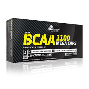 Olimp BCAA 1100 Mega Caps 120 Kapseln Aminosäuren Leucin Isoleucin Valin