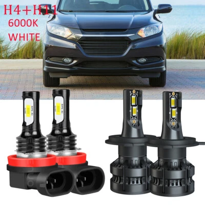 Combo faros LED Hi-Lo + faros antiniebla para Honda HR-V 2016 2017 2018 HRV Foto 1 de 4