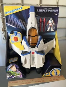 Nuovo con scatola Imaginext Disney Pixar Buzz Lightyear XL15 astronave luci e suoni spedizione gratuita - Foto 1 di 2