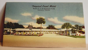 the town house fresno calif AAA old cars at front 1940s - 50s  lien postcard - Picture 1 of 2