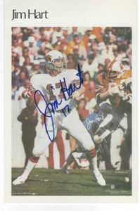 Signed JIM HART St. Louis Cardinals 1981 NFL Mini Poster Photo #16 w/COA - Picture 1 of 1