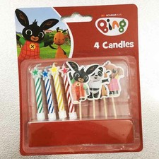 Candela Bing 4 Stelle con Picks Torta