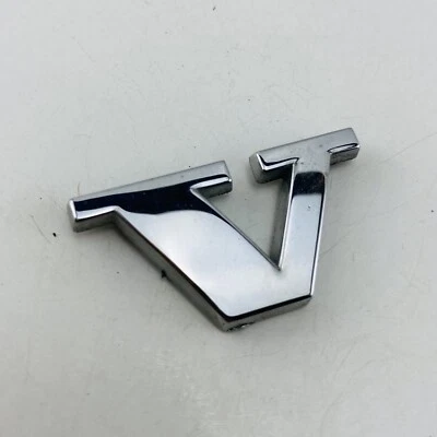 00 01 02 03 04 Volvo S40 emblema letra símbolo insignia cromo trasero OEM E56V-2 Foto 1 de 4