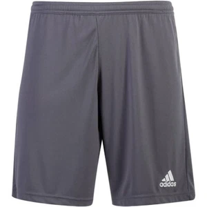 NWT Adidas Boys ENTRADA 22 Training Soccer Shorts. Sz Large & Gray. H57507 - Picture 1 of 1