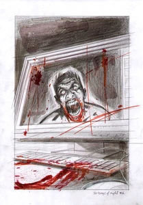 DAVIDE FURNO' - Tavola originale Cover 30 Days of night # 1 - Picture 1 of 1