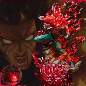 26cm Naruto Might Guy Figure Light-Up Immortal PVC Model Toy Gift - Picture 1 of 7