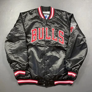 100% Authentic Chicago Bulls Vintage Starter Satin Jacket Size 3XL Mens - Picture 1 of 5