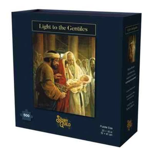 Light to the Gentiles 500 Piece Jigsaw Puzzle Story Guild New - Picture 1 of 3