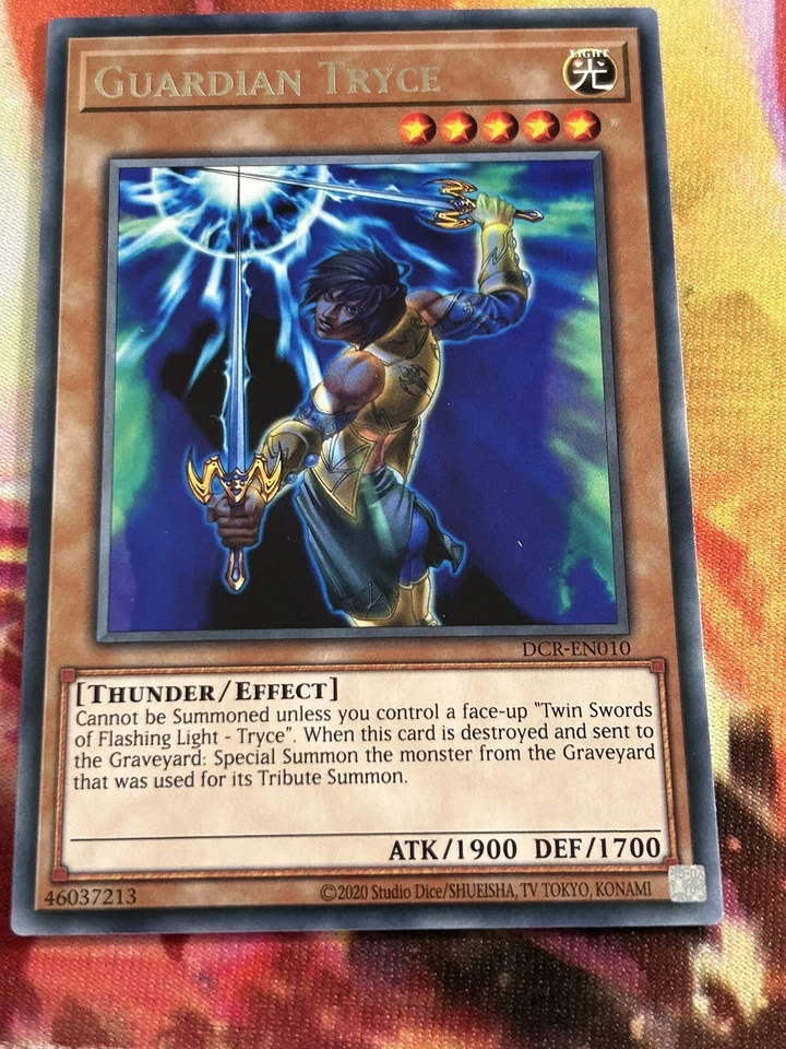 YuGiOh Dark Crisis 25th Anniversary - DCR-EN010 Guardian Tryce Nm - Image 1 of 1