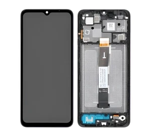 Original Xiaomi Redmi 12C IPS Display Touchscreen Bildschirm Rahmen Schwarz - Bild 1 von 1
