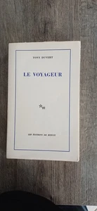 LE VOYAGEUR PAR TONY DUVERT - LES EDITIONS DE MINUIT - EX NUMEROTE N°98 - 1971 - Photo 1/4