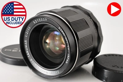 [COMO NUEVO] ASAHI PENTAX SMC Takumar 35 mm F/2 lente ancha para montaje M42 SLR de JAPÓN Foto 1 de 4