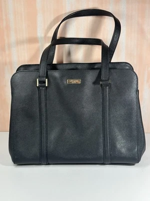 Bolso de Mano Grande Kate Spade Newbury Lane Cuero Saffiano Negro Foto 1 de 4