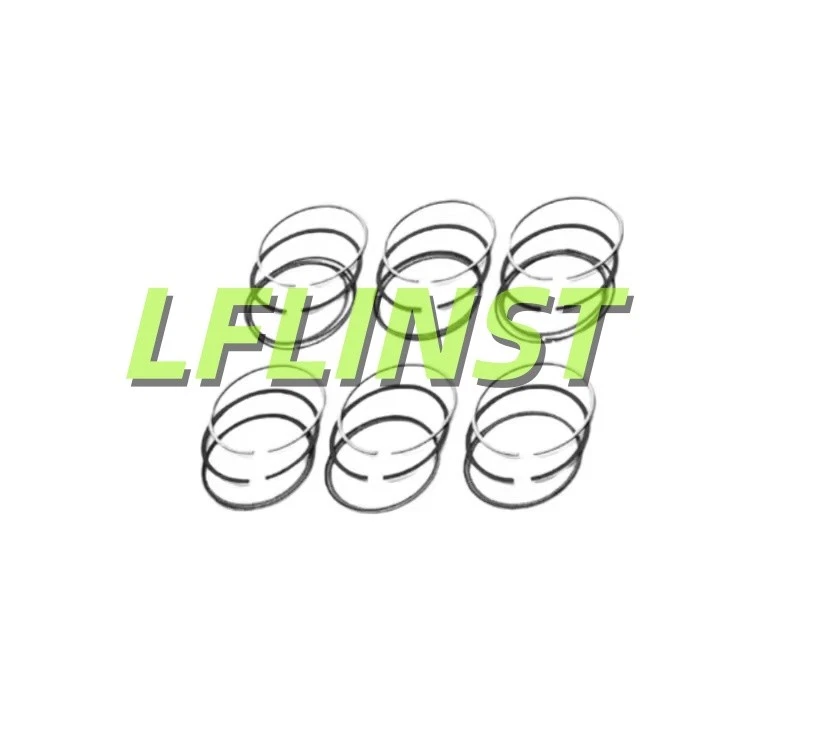 Conjunto de anéis de pistão 6x Φ89,9mm para Mercedes-Benz C240 C320 E320 M112 3.2L V6 W203 - Imagem 1 de 4