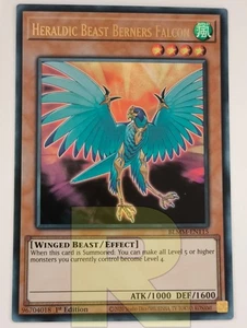 Bestia Araldica Falco Di Berner / Heraldic ® Ultra Rara ® BLMM-EN115 ® Inglese - Picture 1 of 2