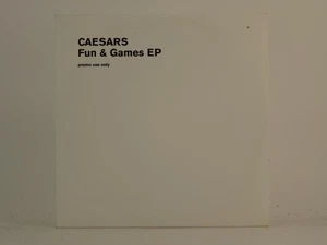 CAESARS FUN AND GAMES EP (H1) 4 Track Promotional CD Single plus Card Sleeve VIR - Picture 1 of 7