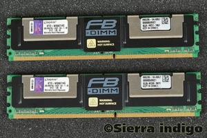KTD-WS667/4G Kingston 4GB Kit of 2x2GB PC2-5300F-555-11-B0 Server Memory RAM - Picture 1 of 1