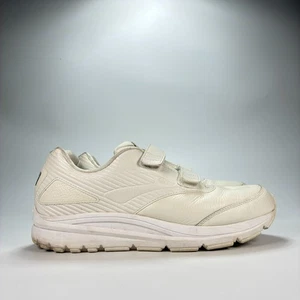 Brooks Addiction Walker 2 Weiß Leder Wanderschuhe 1103201D142 Herren Größe 11 - Bild 1 von 10
