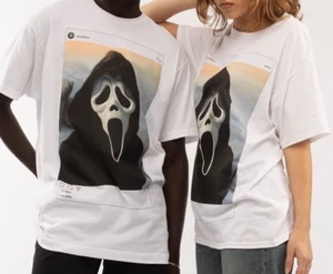 Scream ghost face T-shirt sold by target. Halloween.  Size Small Unisex - Picture 1 of 8