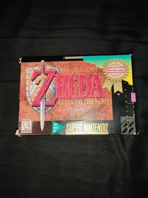 The Legend of Zelda: A Link to the Past (Nintendo SNES, 1992) Box+Game only - Image 1 of 4