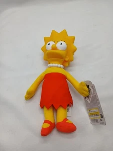 Jakks Pacific Die Simpsons 10 Zoll Plüsch 2024 Lisa 17549 Neu mit Etikett Stofftier Sammlerstück - Bild 1 von 8