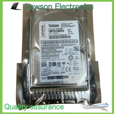 IBM ThinkSystem Lenovo FRU 00YK014 7XB7A00025 2.5" 600GB 10K SAS 12G HARD DRIVE - Image 1 of 2