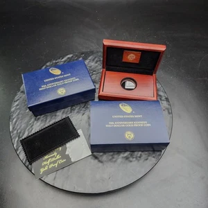 2014 W Kennedy Gold Proof 50th Anniv US Mint Box & COA Complete NO COINS ๐ฆ - Picture 1 of 12