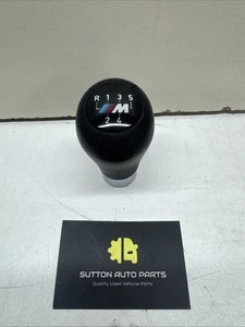 GENUINE BMW 3 SERIES E46 5 SPEED M SPORT LEATHER GEAR KNOB 25117896031 - Picture 1 of 12