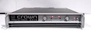Amplificador de Potencia Crown Macro-Tech 24 X 6 Profesional 2 Canales - Potencia Probada - Imagen 1 de 16