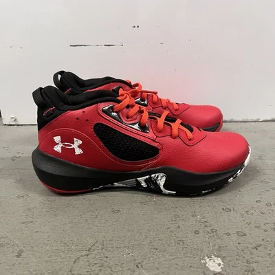 Under Armour Lockdown 6 GS 'Rojo Negro' Baloncesto EE. UU. Hombres 8 Mujeres 9.5 Foto 1 de 4