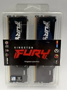Kingston FURY Beast RGB 64GB (2x32GB) DDR5 RAM 5600MT/s (KF556C40BBAK2-64) - Bild 1 von 2
