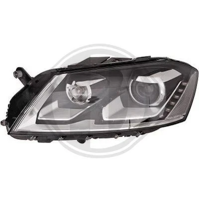 1x Diederichs Bi-Xenon Hauptscheinwerfer D3S LED Links passend für VW Passat B7 - Bild 1 von 2