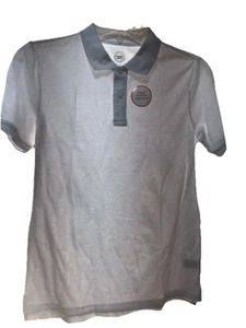 Wonder Nation White Polo Shirt Kids Size Large 10-12 New - Picture 1 of 2