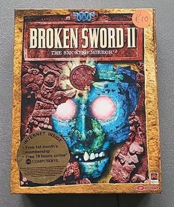 BROKEN SWORD II The Smoking Mirror PC CD-ROM Big Box nur Versand mit Sendungsverfolgung - Bild 1 von 4