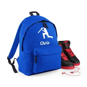 Personalised Cricket Backpack for Boys & Girls, Stylish Rucksack Gear Storage - Picture 1 of 119