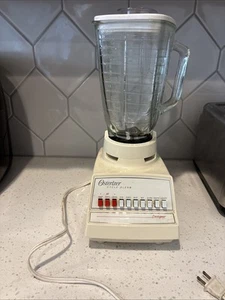Vintage Osterizer Designer Cycle Blend 10 Blender With 5 Cup Glass Pitcher - Picture 1 of 10