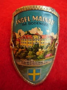 Insel Mainau used badge stocknagel hiking medallion G5147 - Picture 1 of 1