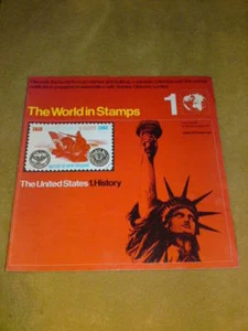 WORLD IN STAMPS No 1 The United States 1. History - Picture 1 of 1