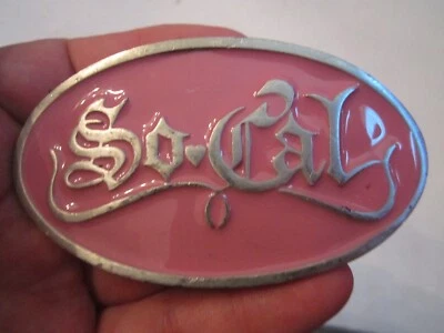 HEBILLA DE CINTURÓN SUR DE CALIFORNIA - ROSA - GW-16 Foto 1 de 3