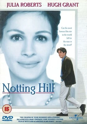 Notting Hill (1999) DVD Hugh Grant, Julia Roberts, Richard McCabe [Region 2 & 4] - Image 1 of 2