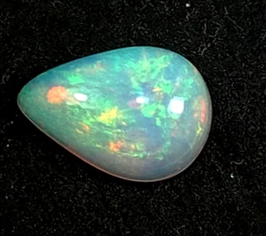 Piedra preciosa de ópalo blanco 100 % natural 1,43 quilates_ llamativa multicolor Pinfire M234 - Imagen 1 de 4