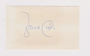 John Curtis - Signed 3x5 - Debut 1970 - Red Sox - Picture 1 of 1
