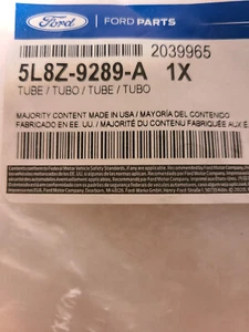 Genuine Ford Tube Assembly 5L8Z-9289-A - Picture 1 of 6