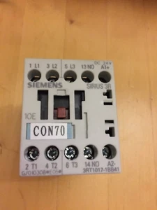 SIEMENS NEU 3RT1017-1BB41 3RT1 016-1BB41 SPS-SCHÜTZ 20A 600V 3-POLIG - Bild 1 von 3