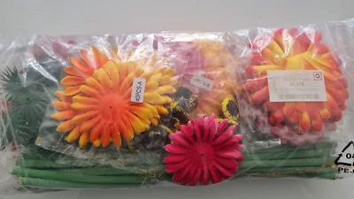 Kunstblumen Set künstliche Blumen Gerbera rosa orange Ideen mit Herz Jittenmeier - Bild 1 von 4