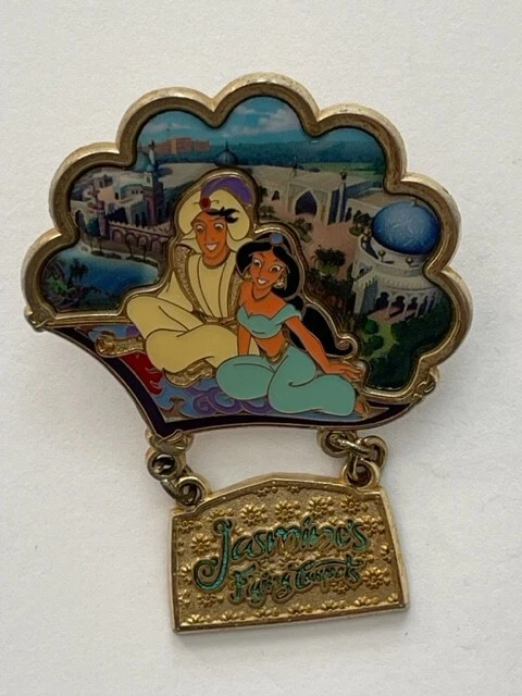 Prendedor Tokyo Disney Resort TDS Atracción Aladdin Jasmine's Flying Carpet (A9) Foto 1 de 2