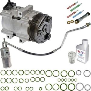 For Ford F-150 1999-2004 Omega AC Compressor w/ A/C Repair Kit TCP