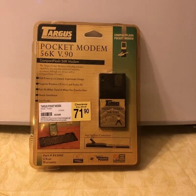 Targus PA560U Pocket Modem 56K V.90 - Image 1 of 4