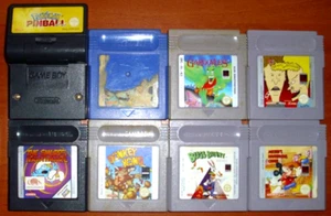 Pokemon Lot Ed. Blue, Pimball, Gargoyles Quest, Donkey kong, Beavis and Butt-head + - Picture 1 of 5